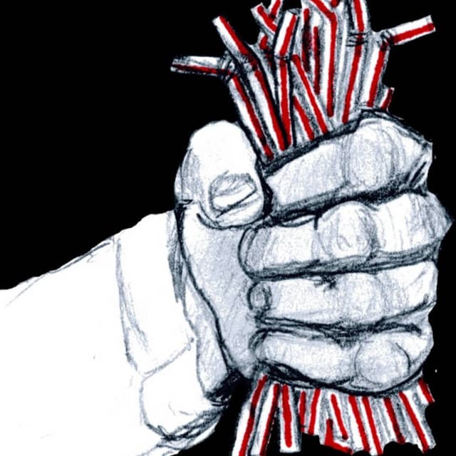 The Grasping Straws demo artwork